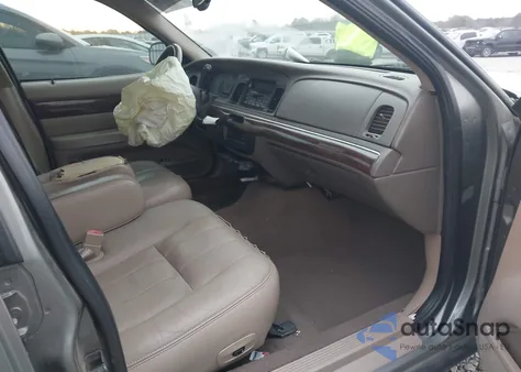 2003 Mercury Grand Marquis Ls from USA, damaged, VIN 2MEFM75W63X620263